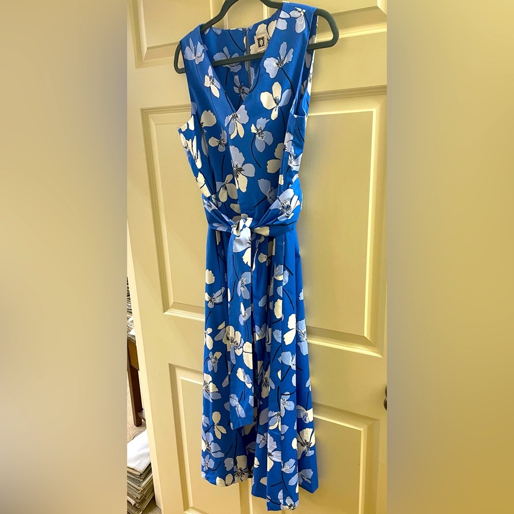 Anne Klein cotton blend dress size M